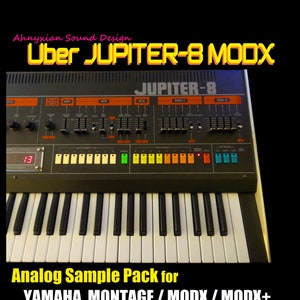 ASD Uber Jupiter-8 MODX  for Yamaha Montage synthesizer sample pack