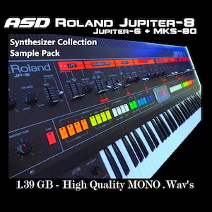 ASD Roland Jupiter-8 WAV Synthesizer Sample Pack