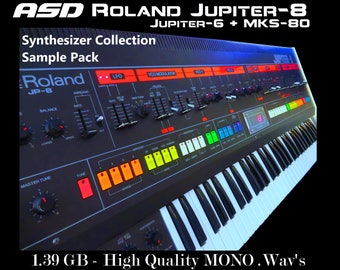ASD Roland Jupiter-8 WAV Synthesizer Sample Pack
