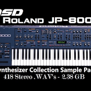 ASD Roland JP-8000 WAV Synthesizer Sample Pack
