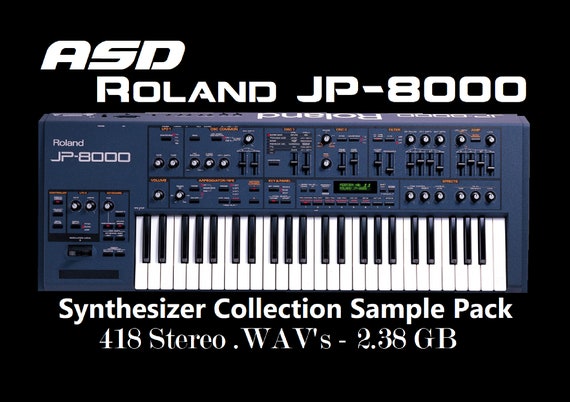 ASD Roland JP-8000 WAV Synthesizer Sample Pack - Etsy