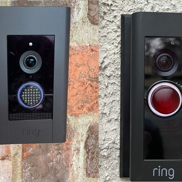 Custom Ring Doorbell Replacement buttons for Pro and Elite