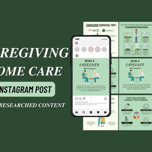 30 Premium Caregiving Tips Infographics, Home Care Nurse Instagram Template |  Senior Care Canva Templates | Private Caregiver Tips