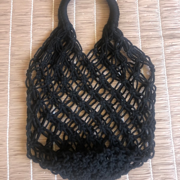 Sac à main macramé