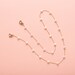 Pearl Hearts Mask Chain Necklace Lanyard Holder with Clips, Convenient and Stylish Face Mask Accessory, Mask Chain for Women 