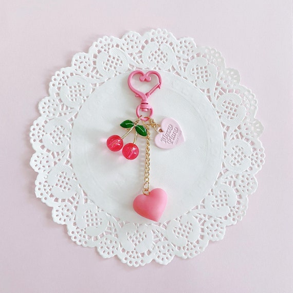 Holographic Pink Nurse Heart Glitter Keychain – Joy and Glitter