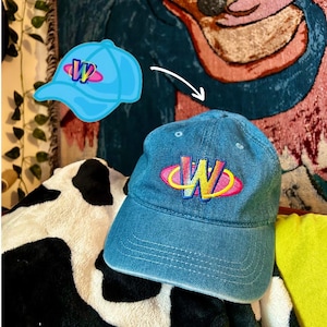 Webkinz &quot;Magic W&quot; Embroidered Denim Hat - Webkinz Inspired Gift