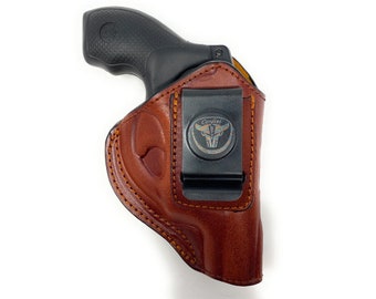 BROWN IWB Revolver Holster for Smith & Wesson S&W Airweight Model 637/638/642
