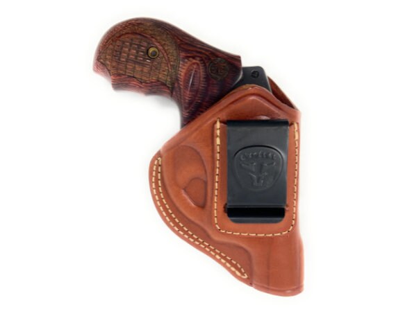Handmade Leather Holster, Holster With Ammo Loops, Revolver Holster,  .357/.44/.45 Revolver Holster 