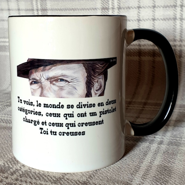 Mug, Tasse Le bon, La brute et le Truand, Clint Eastwood