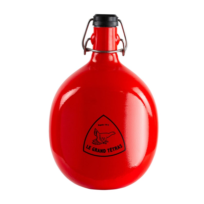 LE GRAND TÉTRAS GOURDE ORIGINALE OVALE ROUGE - Water bottle