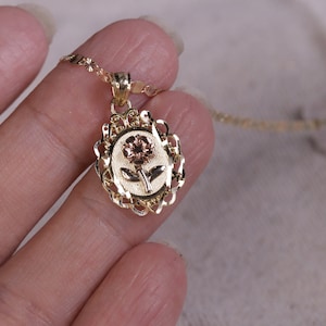 10k Gold Good Luck Pendant – Owl, Elephant, Dove, Eye, Horseshoe, Clover, 13 – Oval 1.25" – Made In Italy