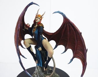 Mizora Figurine - BG3 Inspired - Resin Model Kit for Painting or Painted - Handcrafted Mizora Statue - Perfect RPG Fan Gift - UNOFFICIAL