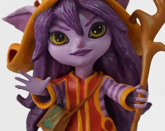 【外装なし特価】League Of Legends ルル　フィギュア 手描きのルルフィギュア：リーグ・オブ・レジェンド コレクタブル