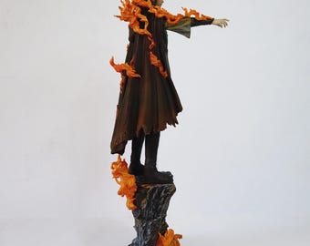 メリナのフィギュア：エルデンワールド樹脂像 - 手描きまたは未塗装