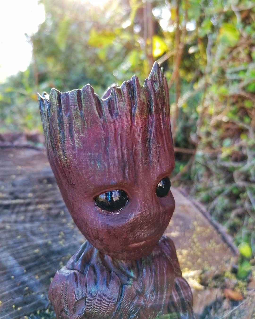 Figurine support manette - Baby groot - Objets à collectionner Cinéma et  Séries