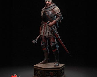 Hand-Painted Jan Zizka Figurine – Kingdom Come: Deliverance II Hussite Hero Statue