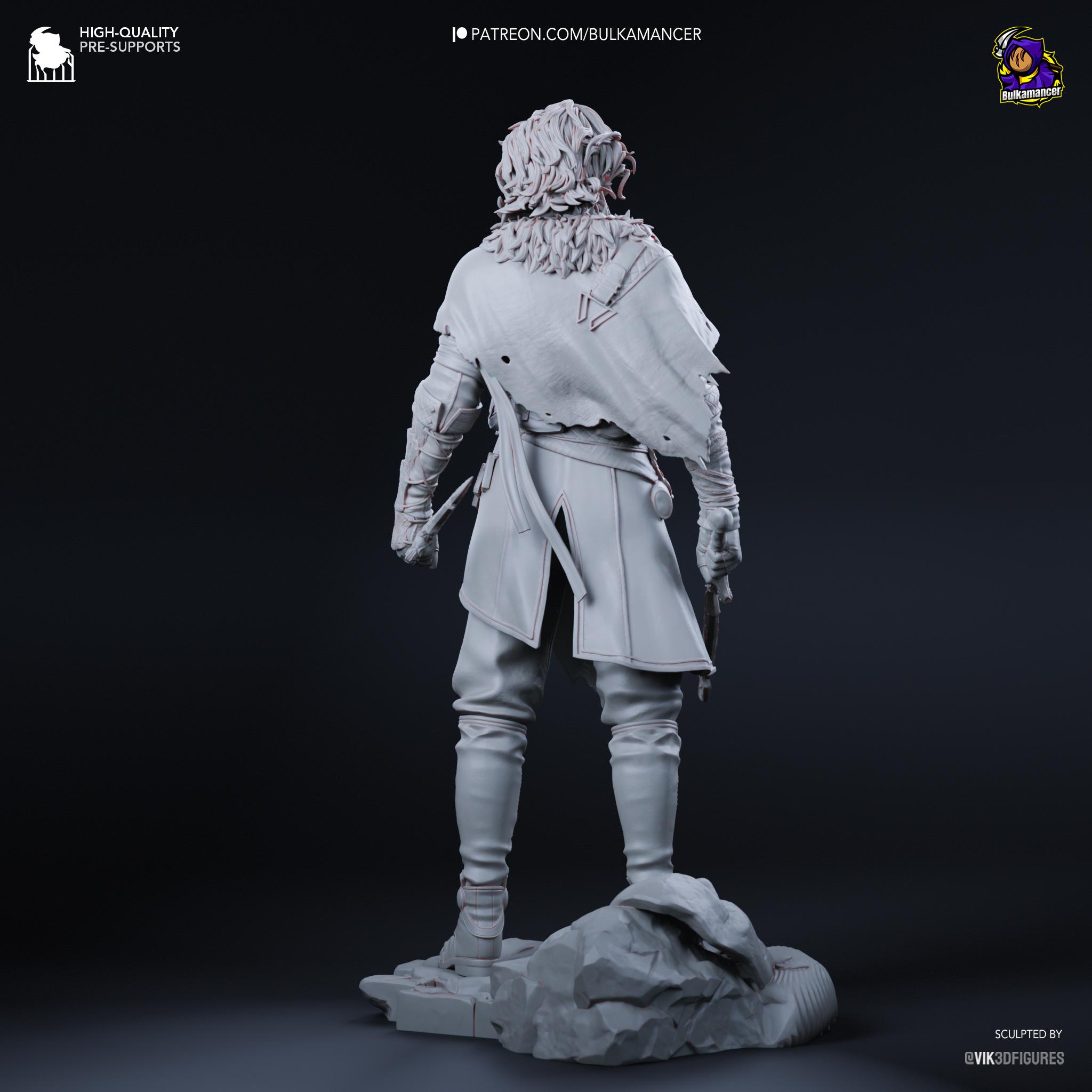 Verso Expedition 33 Statue – Hand-painted Dark Fantasy Figure