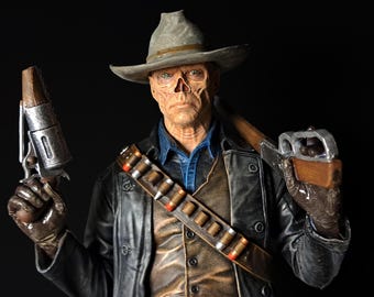 Fallout Ghoul Figur: Handbemaltes Resinmodell