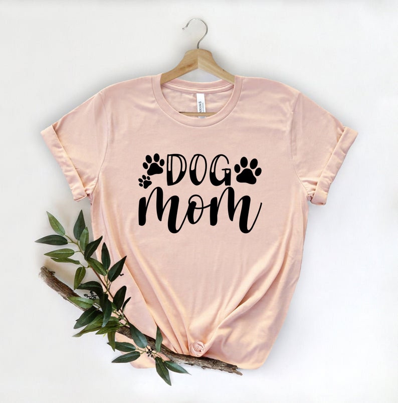 Dog Mom Shirt for Women Fur Mama Dog Mom Tee Dog Mom T-Shirt Dog Mom Shirt Dog Mom Gift Dog Mama Shirt Dog Mom T shirt