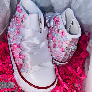 Girls Bling converse
