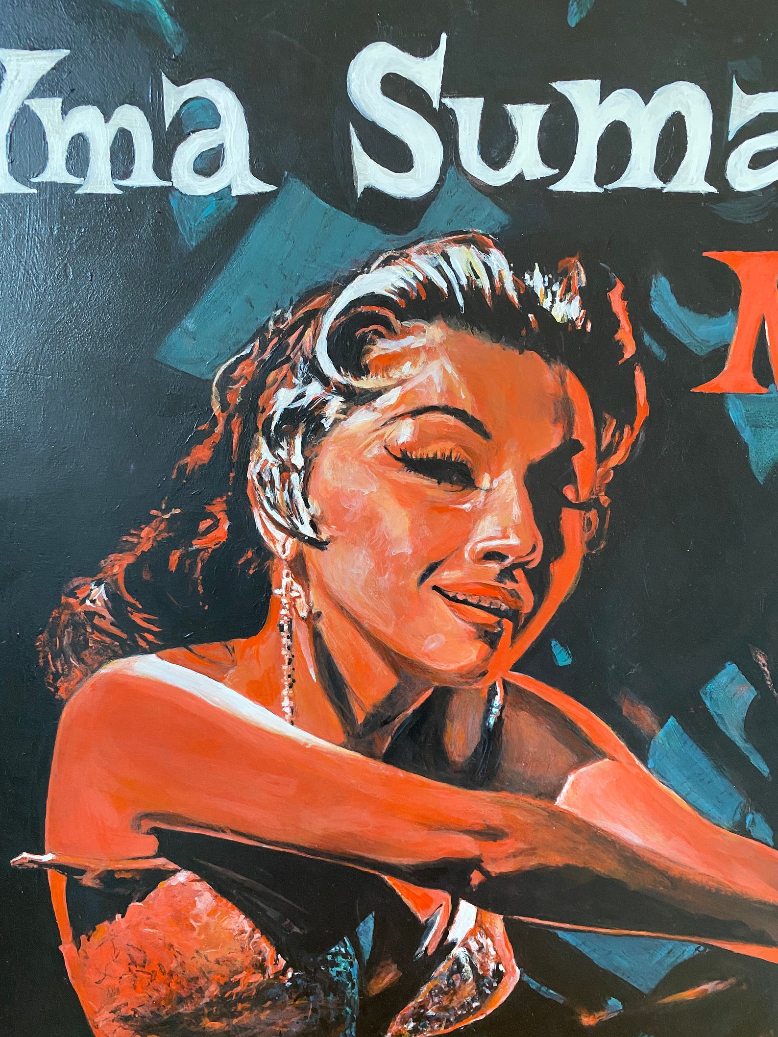 Portrait of Yma Sumac mambo Etsy