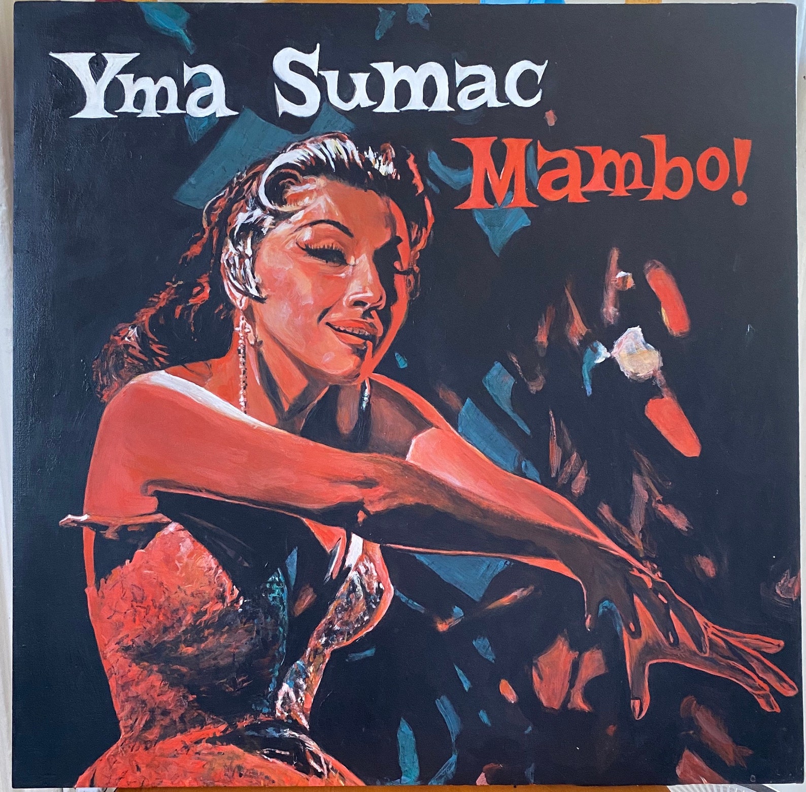 Portrait of Yma Sumac mambo Etsy
