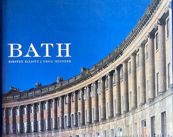 Primeira edição em capa dura de Bath, por Kirsten Elliott e Neill Menner.