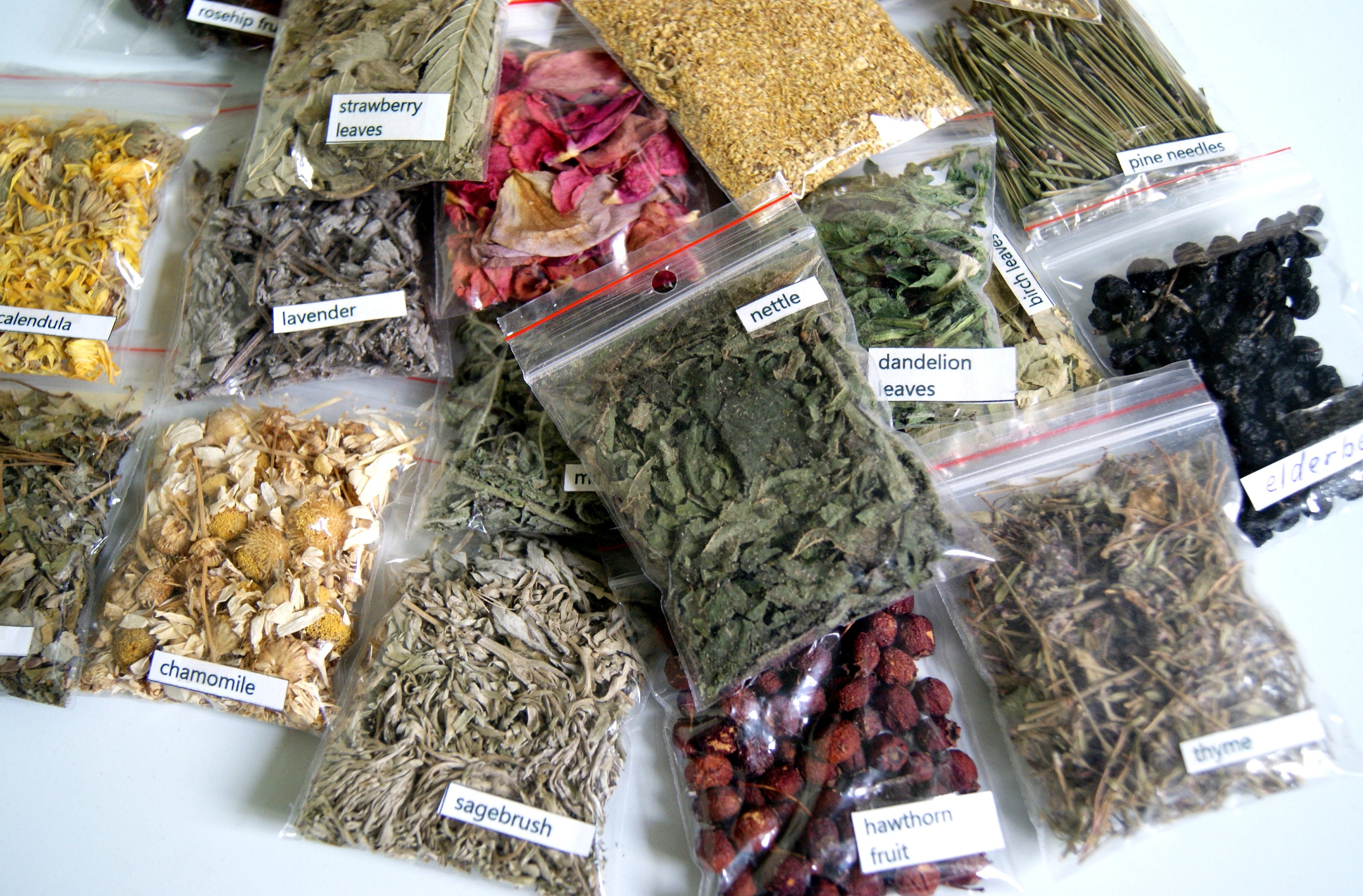 Herb Set Dried Herbs Flowers and Fruits Herb Kitstarter Etsy Australia