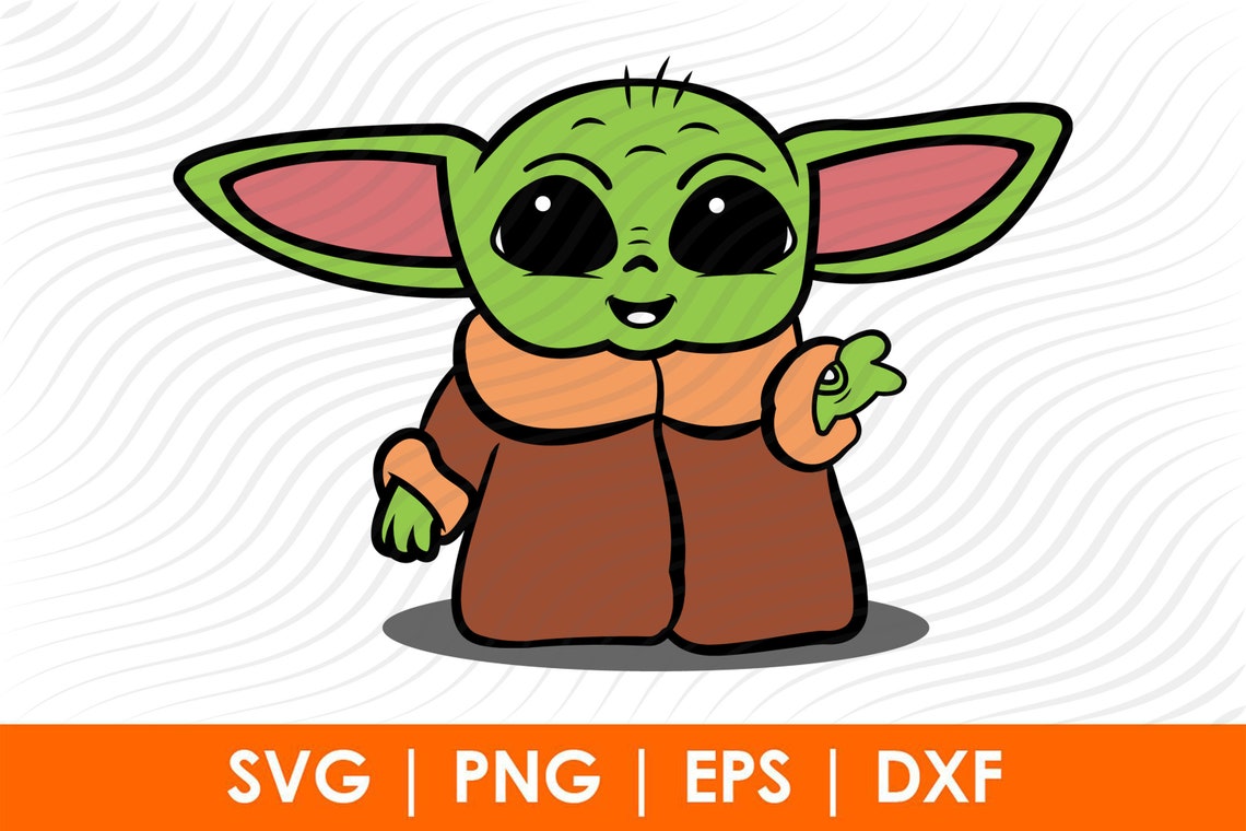 Baby Yoda Svg Baby Yoda Car Decal Svg Baby Yoda Vector Svg Svg Hippo ...