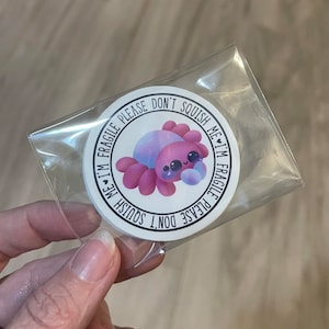 Fragile Shipping Stickers - Fragile Shipping Labels - Cute Spider Shipping Labels - Jumping Spider Shipping Labels - Don&#39;t Dquish Fragile