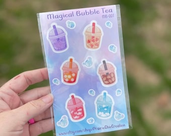 Nebula Bubble Tea Vinyl Sticker – Robo Roku