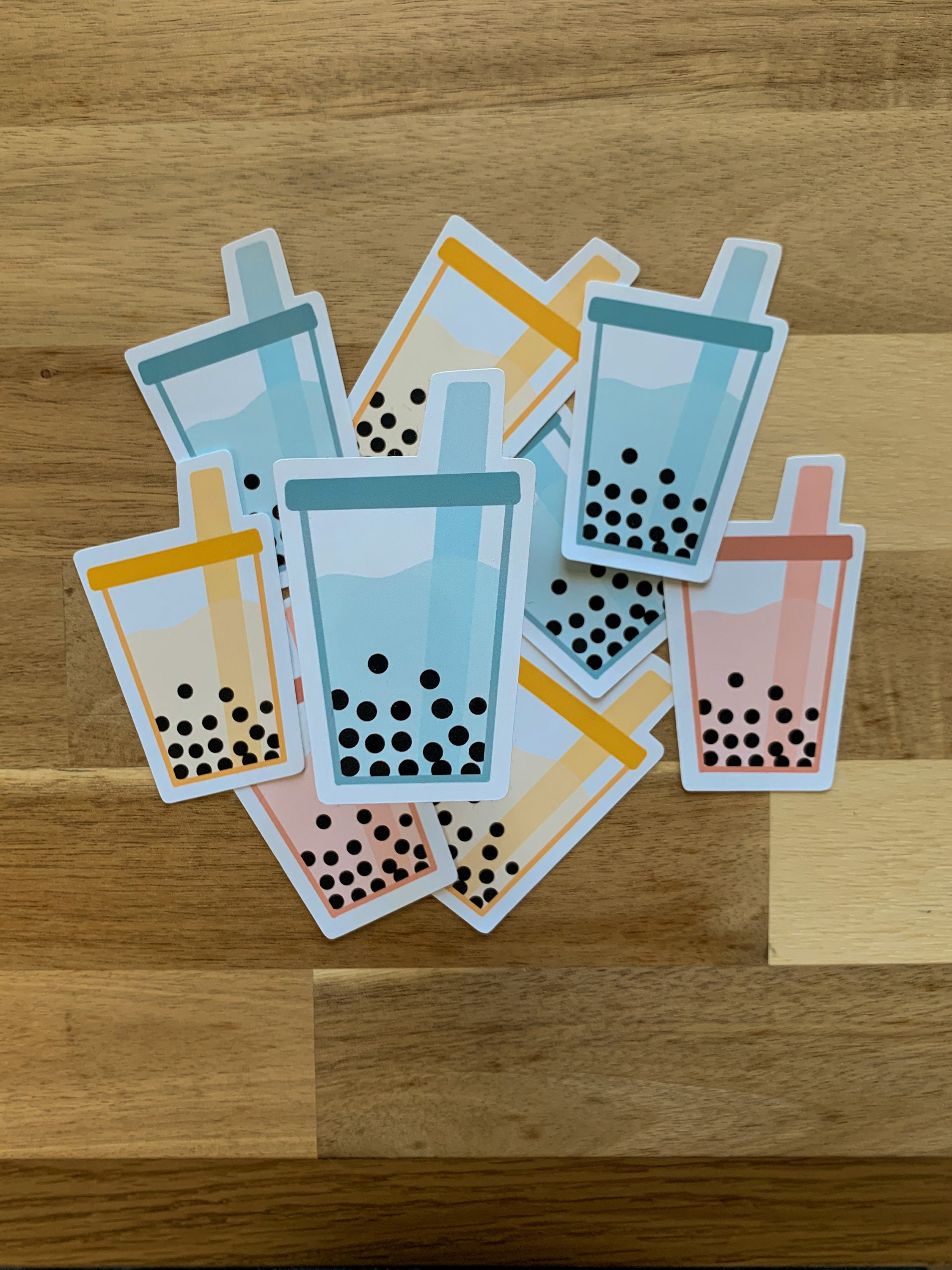Boba sticker pack | Etsy