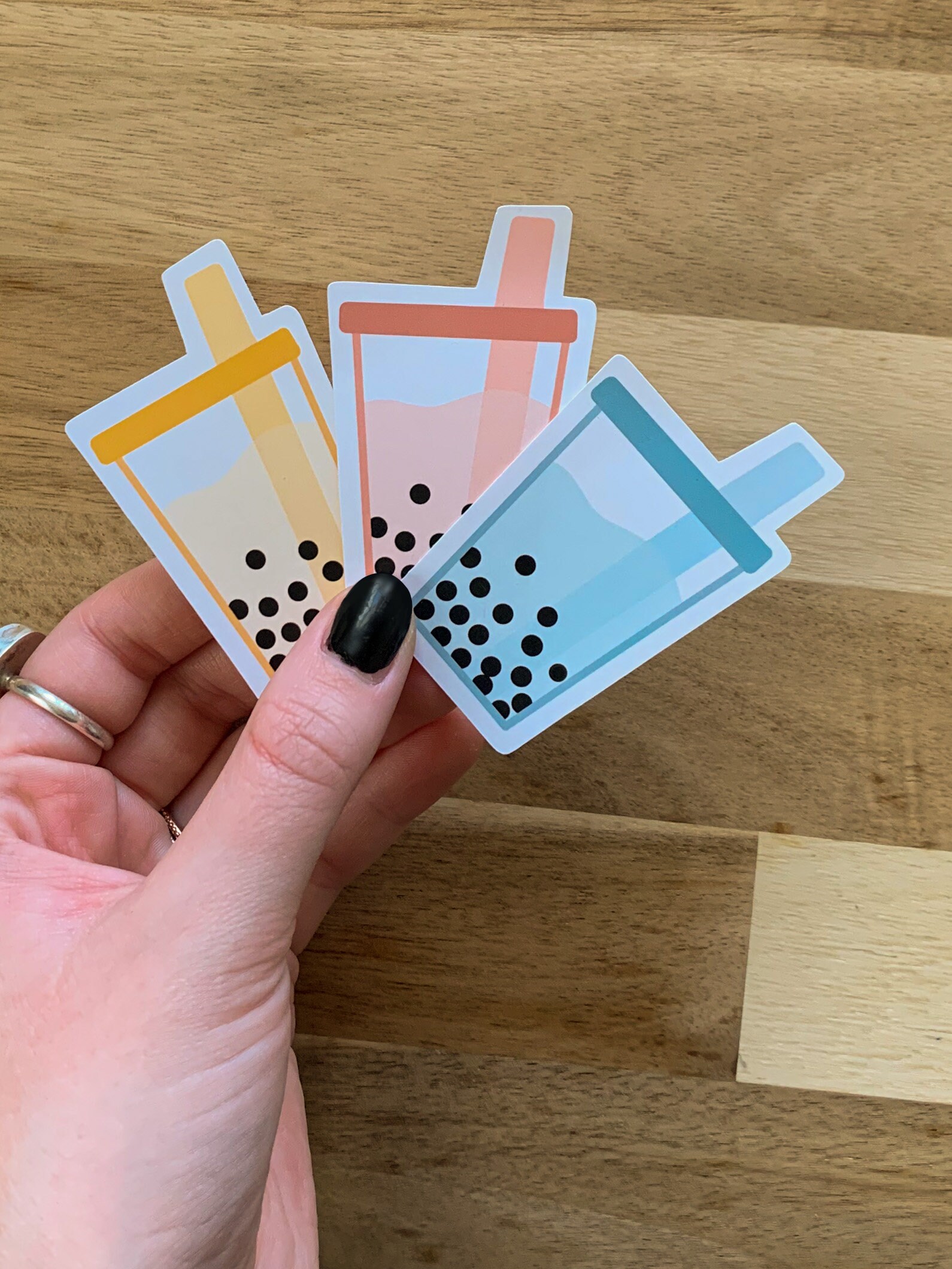 Boba sticker pack Etsy