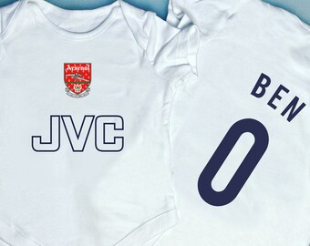 personalised arsenal kit baby