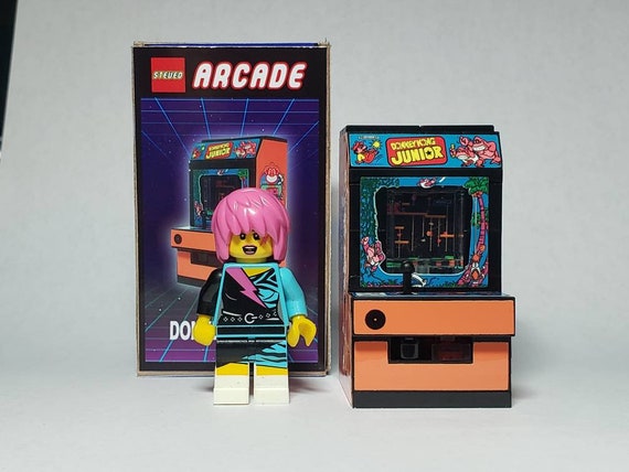 lego donkey kong arcade