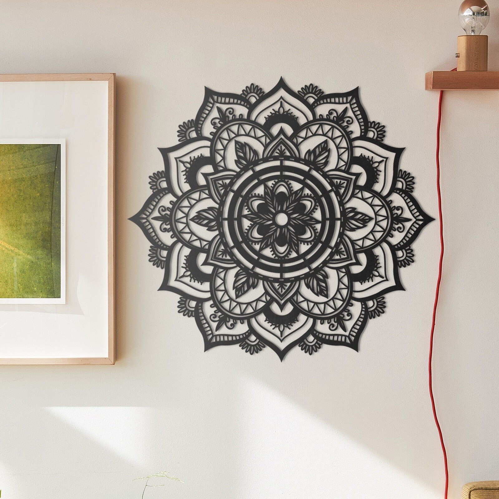 Zen Wall Art, Mandala Wall Art, Metal Wall Art, Wall Decor, Wall Hang…