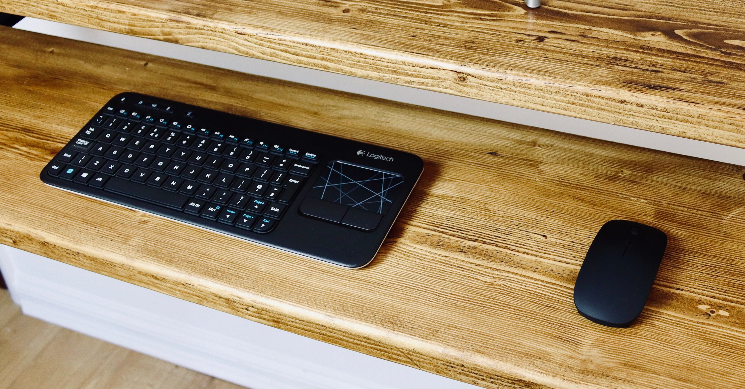 Sliding Floating Desk/Shelf Small Space. Reclaimed Scaffold. Etsy