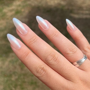 HAILEY Press On Nails - glasierte Donut - Set mit 10 handgefertigten Luxusnägeln