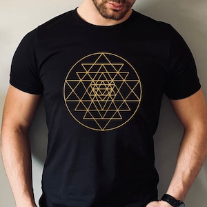 Mandala Shirt, Flower of Life Shirt, Sacred Geometry Shirt, Spiritual Shirt, Spiritual Gift, Meditation Shirt, Yoga Top, Manifesting Shirt