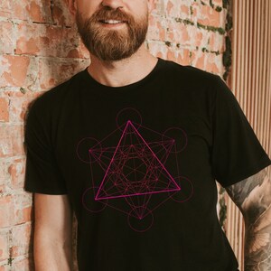 Mandala Shirt, Flower of Life Shirt, Sacred Geometry Shirt, Spiritual Shirt, Spiritual Gift, Meditation Shirt, Yoga Top, Manifesting Shirt