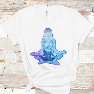 Blaue Körper Shirt, Heilige Geometrie Shirt, spirituelle Shirt, Yoga Shirt, Buddhismus, Meditation Shirt, Hipster Shirt, Hippie, Buddha