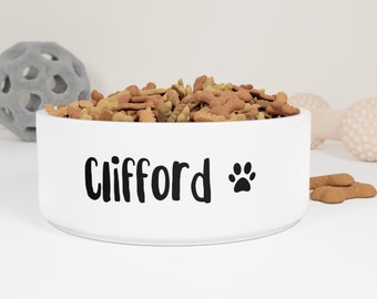 Personalized Custom Dog Bowl Cat Pet Bowl with Name Gift for Pet Food Bowl Water Bowl Small Cat Bowls Ceramic