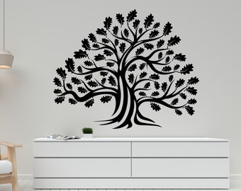 Tree Of Life Wall Decal,Metal Family Tree Wall Sticker,Tree Of Life Wall Art,Metal Wall Decoration,Family Tree Wall Sticker,Home Art  TR0001