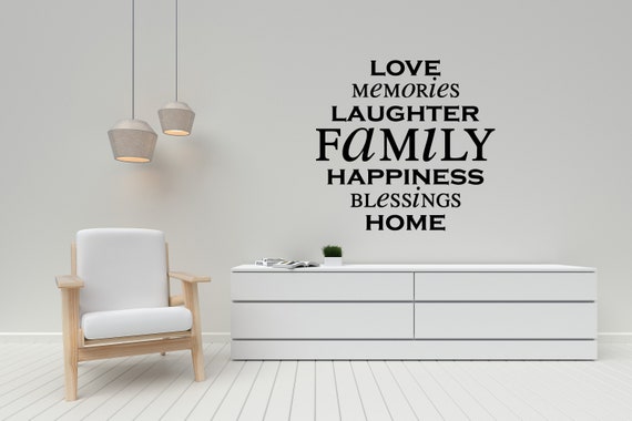 Family Quotes Wall Decalhome Sweet Home Quotes Wall Artvinyl ...