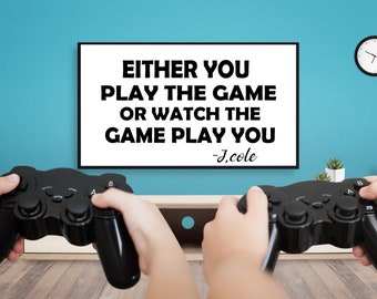 Game Quotes Wall Decal,Game Wall Art,Best Gamer Wall Sticker,Vinyl Letter,Video Game Wall Decal,Gaming Wall Decor,Window Sticker GE0094