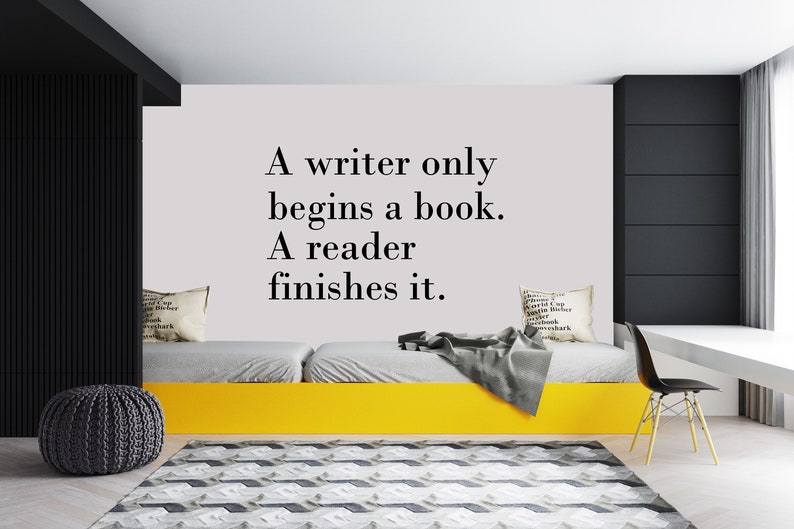 Read Books Wall Decal Books Quotes Wall Artreading Corner Etsy