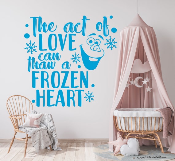 Wandtattoos Wandtattoos, Kinderzimmer Anna Queen, Elsa Frozen Aufkleber, Prinzessin NU0006 Personalisierter Elsa Anna Elsa und Wandtattoos