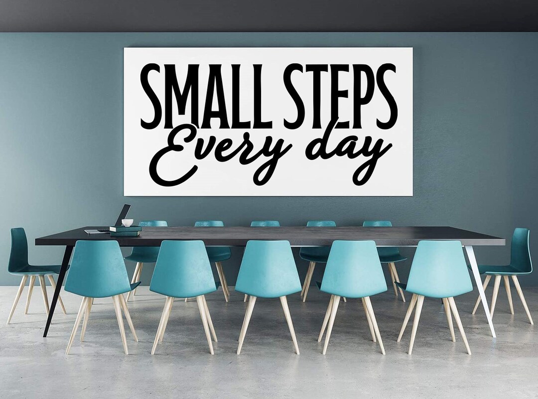 Office Wall Decal Motivation Quotes Decal Office Wall Sticker - Etsy