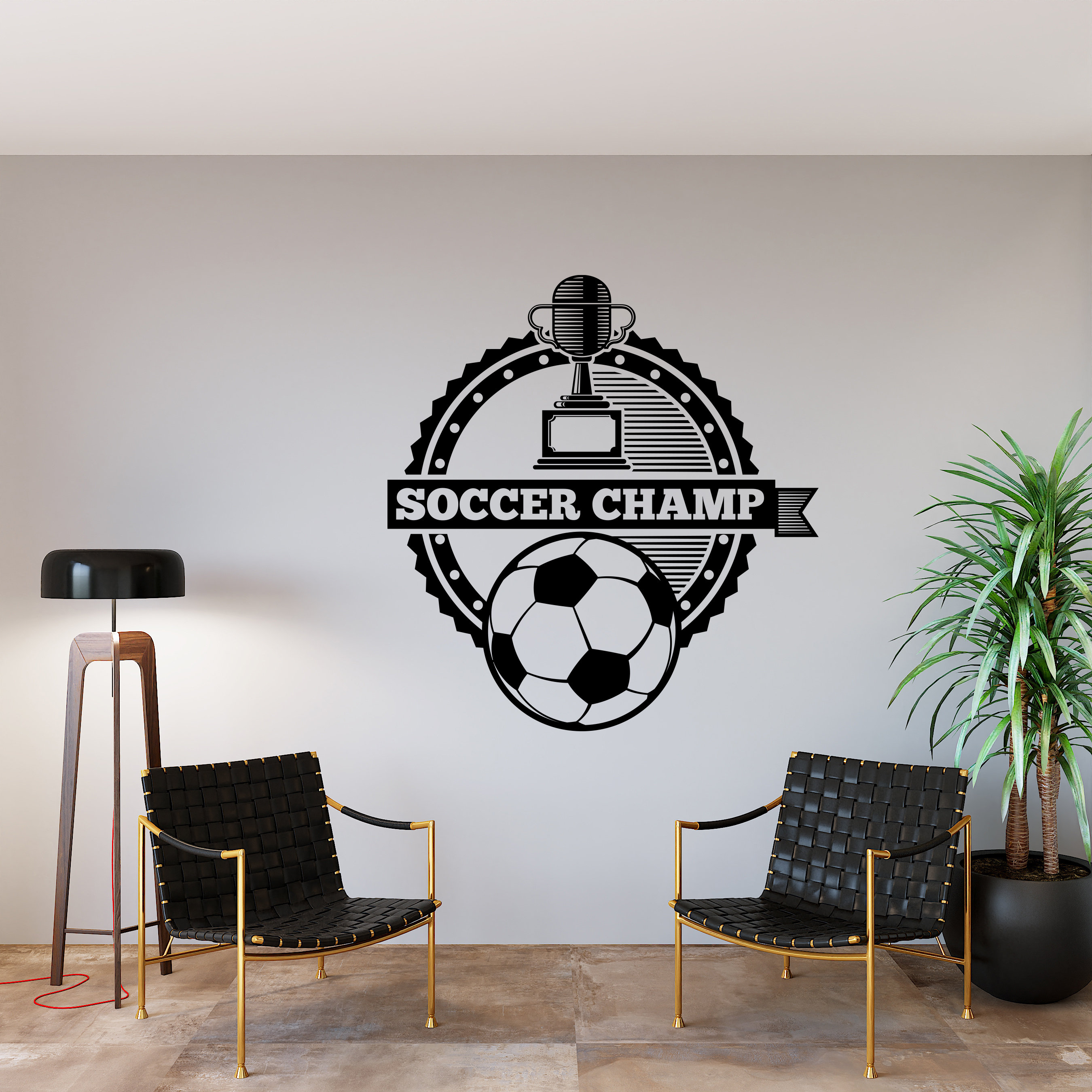 Football Wall DecalFootball Player Wall DecalFootball Wall Etsy